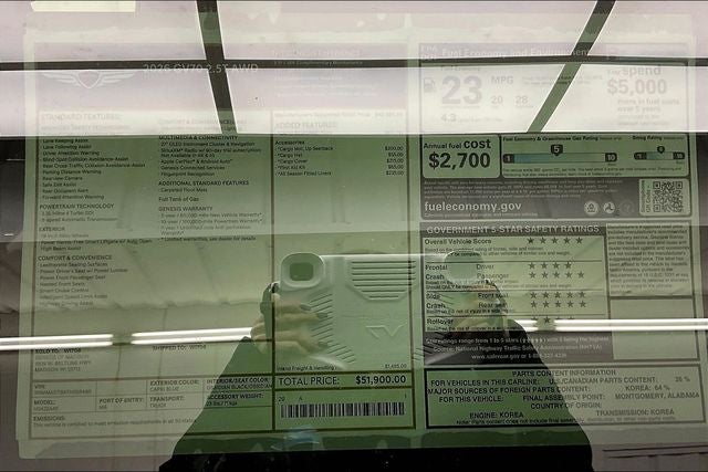 2026 Genesis GV70 2.5T