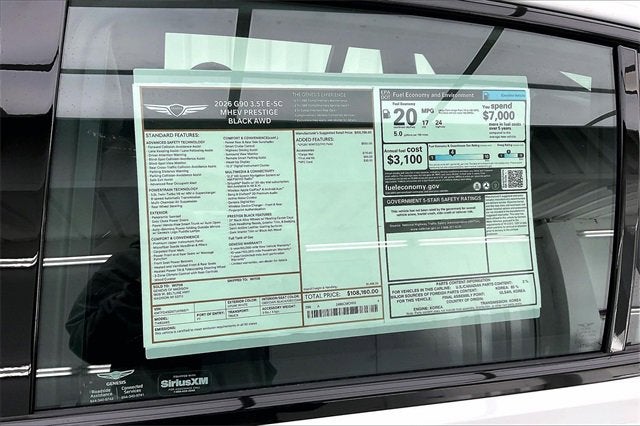 2026 Genesis G90 3.5T e-SC