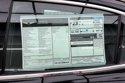 2026 Genesis G70 2.5T Prestige