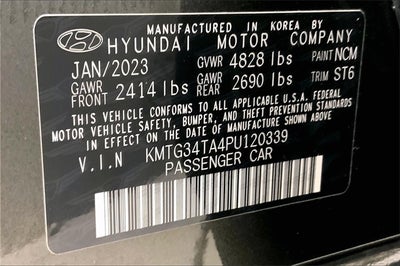 2023 Genesis G70 2.0T