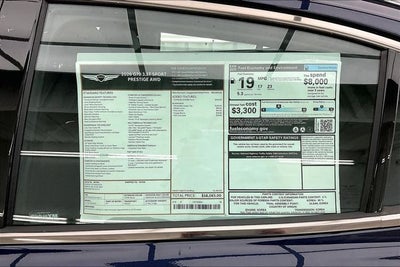 2026 Genesis G70 3.3T Sport Prestige