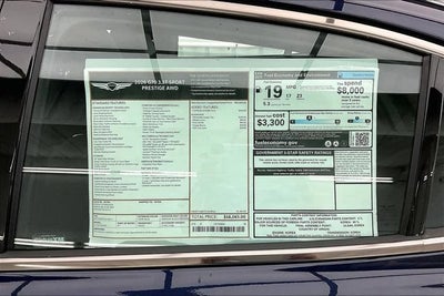 2026 Genesis G70 3.3T Sport Prestige
