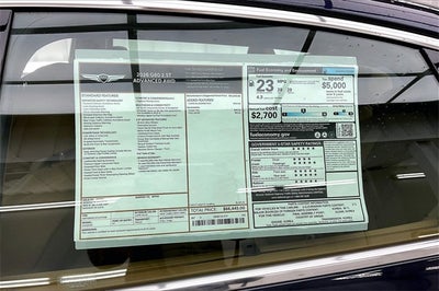 2026 Genesis G80 2.5T ADVANCED