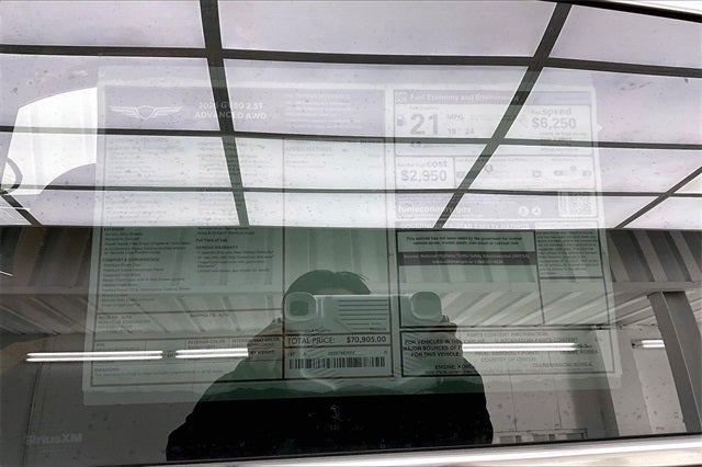 2026 Genesis GV80 2.5T ADVANCED