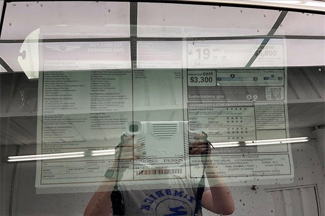 2026 Genesis GV80 3.5T ADVANCED